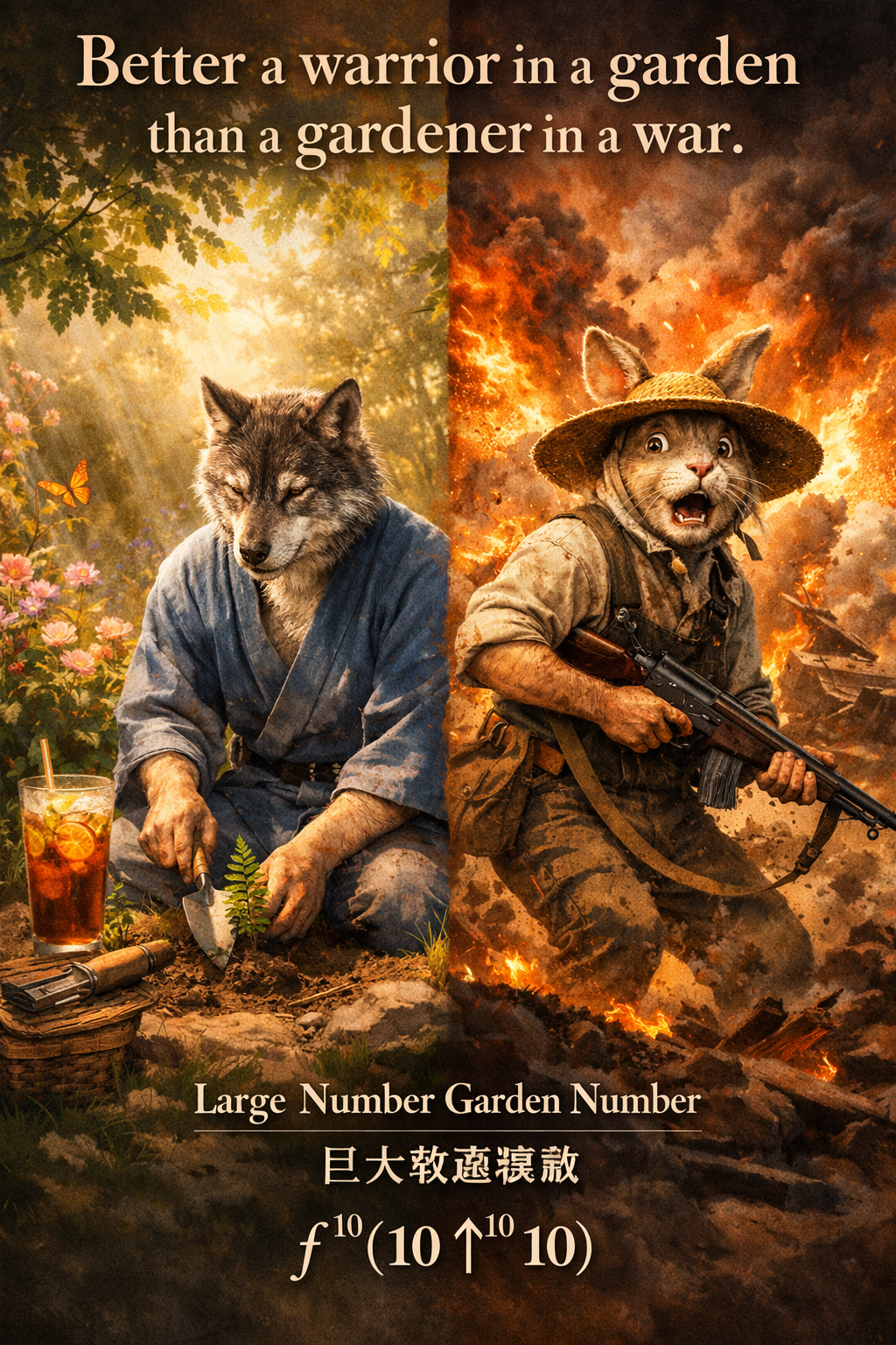 Large Number Garden Number